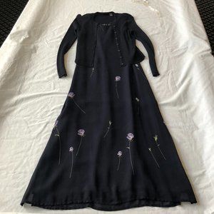 Liz Claiborne Long Dress with Sweater